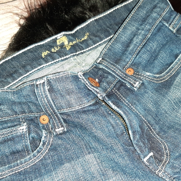 7 For All Mankind Straight Leg Jeans - Picture 12 of 13